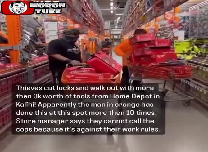 Video :Every day, this burglar goes back to loot the same establishment
